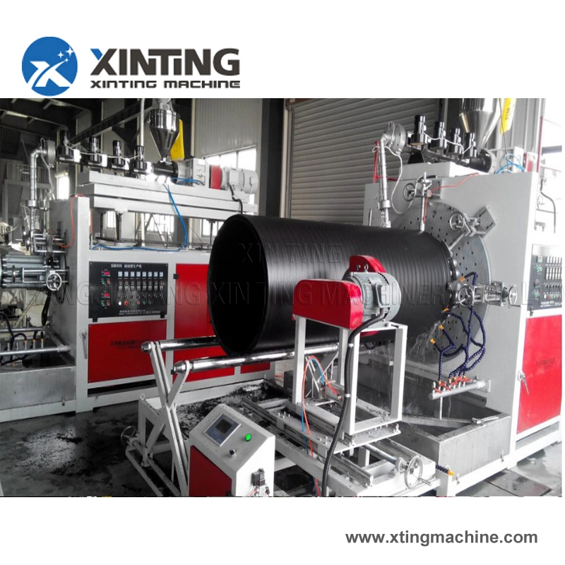 Plastic Twin/Single Extruder/Extrusion PVC PE PPR PP HDPE Pipe/Profile Water/Gas /Drainage/Electric Conduit Supply Manufacturing Making Production Line