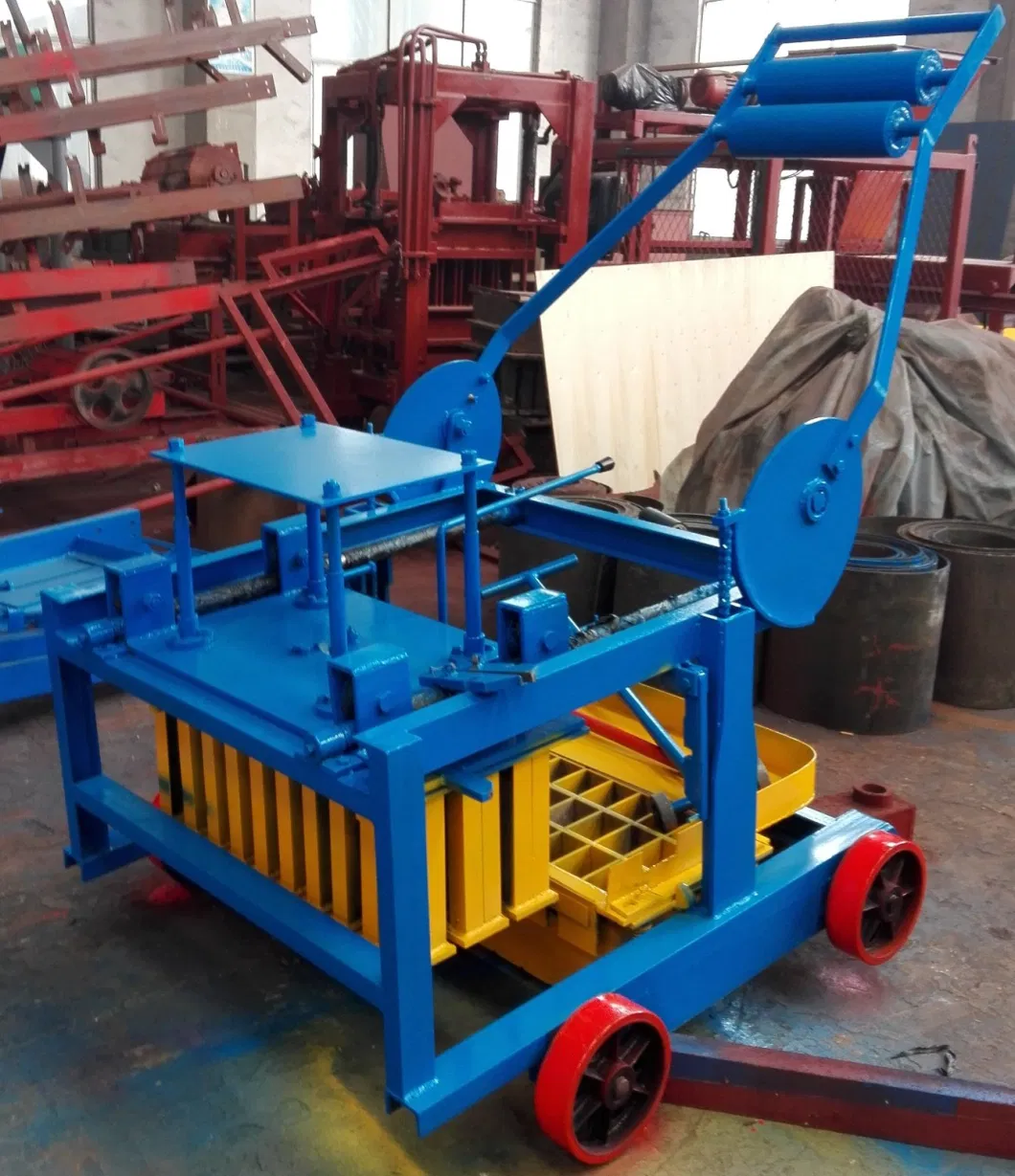 Mobile Block Making Machine Egg Laying Block Machine