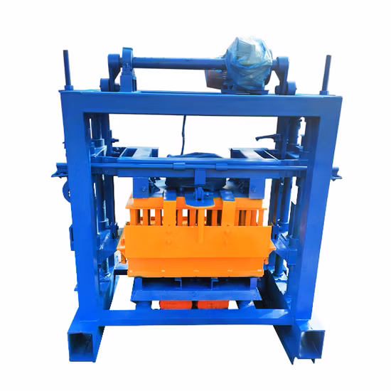 Machine de fabrication de blocs manuelle Qt40