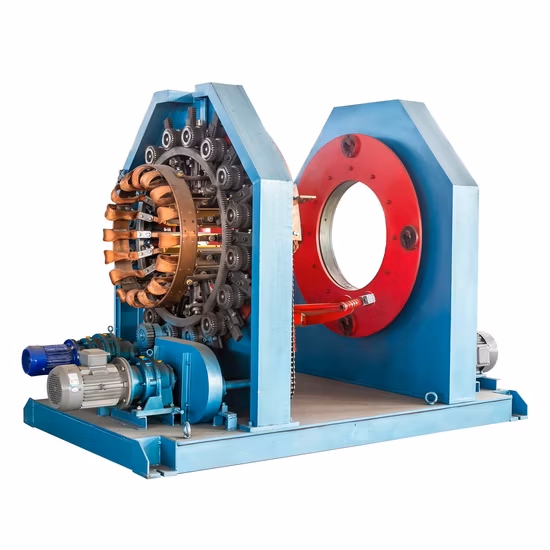 Poteau de transmission en béton filé faisant la machine à souder